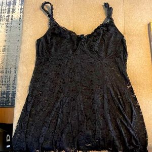 Torrid 3 Black lace babydoll